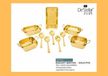 RADIANT SERVING - GOLD PVD