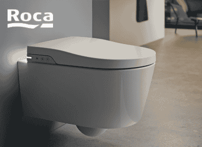 Rimless wall-hung smart toilet