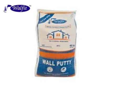 40 Kg White Cement Based Wall Putty