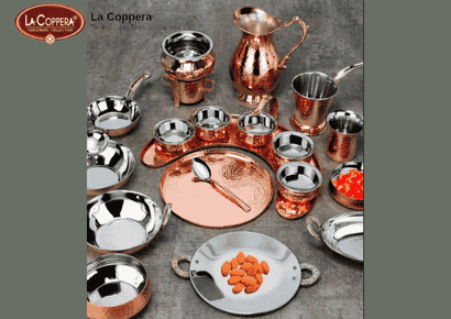 Copper Dinner Set