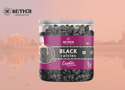 Sethji Black Raisins