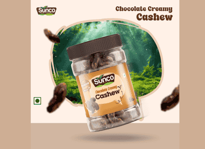 Sunco Premium Creamy Chocolate Cashews