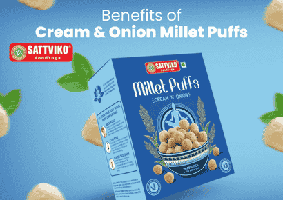 Cream N Onion Millet Puffs