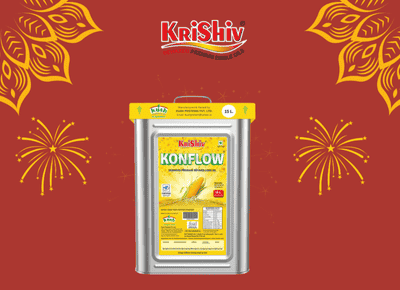 Krishiv Konflow Corn Oil – 15 Liter