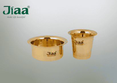 Gold Brass Coffee Dabara