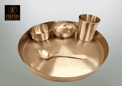 Bronze Thali Set