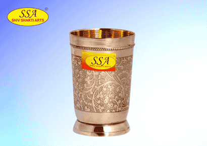 Pure Brass Glass Tumbler