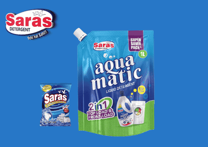 Saras aqua matic (2in1 1L)