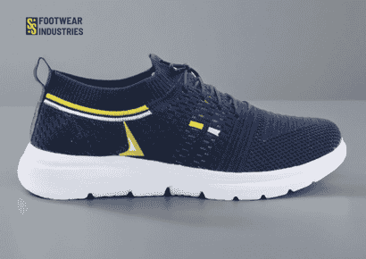 SS-110 Navy Men's Walking Shoes  