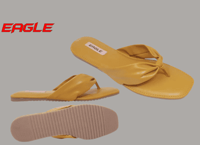 HR-2031 Yellow Ladies Flats