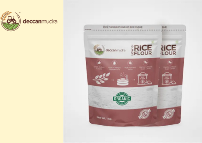 Organic Low GI Rice Flour, perfect companion for your cooking recipes (2 Kg)