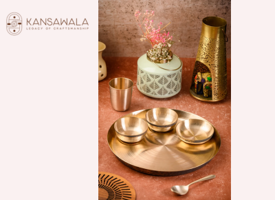 Kansa Thali Set 6Pc