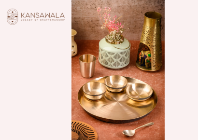 Kansa Thali Set 6Pc