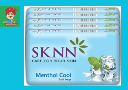 SKNN Bath Soap Menthol Cool 100 gm