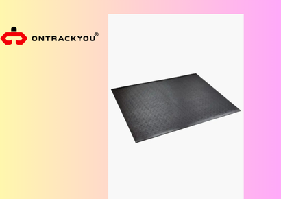 Black Rubber Flooring Mat For Gym