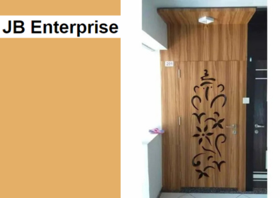 Wooden CNC Cutting Door