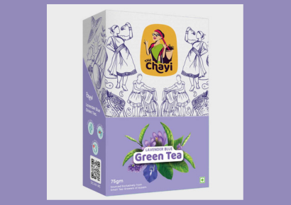 Lavender Blue Green Tea