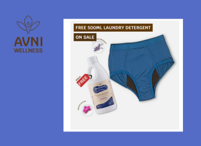 Heavy-Duty Period Panty + FREE Natural Laundry Detergent