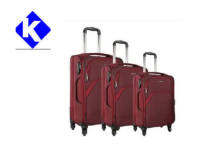 Maroon Travel Suitcase