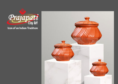 Terracotta Handi Set