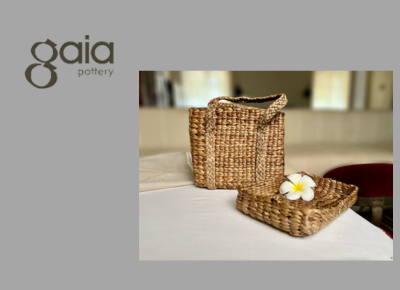 Kauna grass bags and baskets