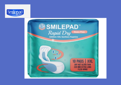 Rapid Dry Sanitary Pads