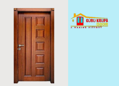 Teakwood door