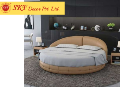 Round Designer bed