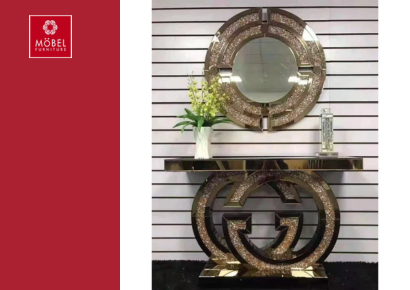 GC CONSOLE TABLE WITH MIRROR