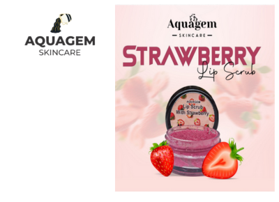 Straw Berry lip serub