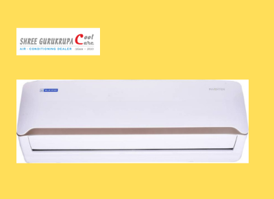 Blue Star 1 Ton 5 Star Split Inverter AC - White, Brown