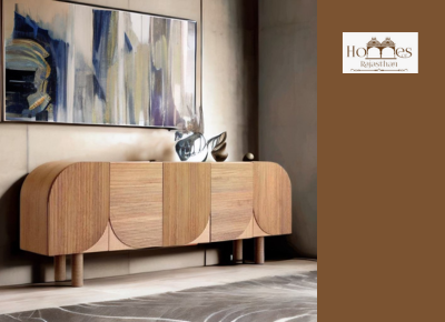 Modern Oak Sideboard With Doors