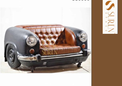 Car Upcycled Sofa